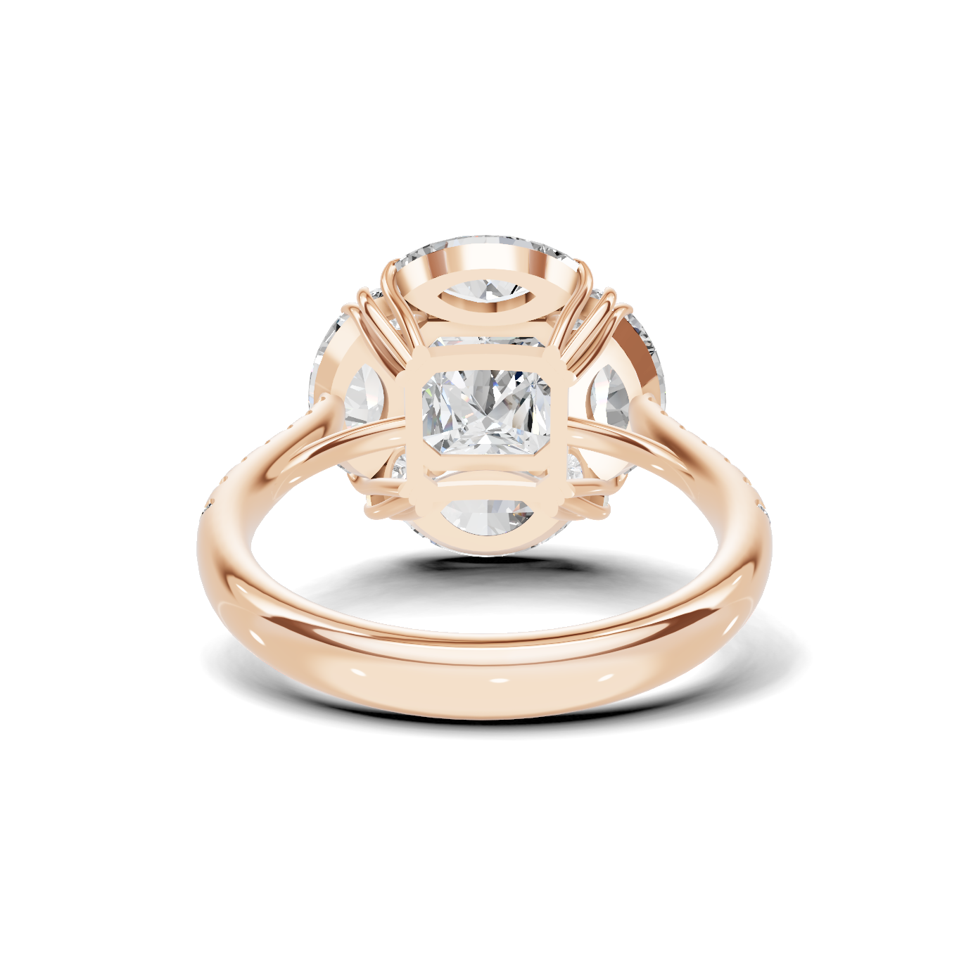 Luxe Grand Cluster Statement Ring