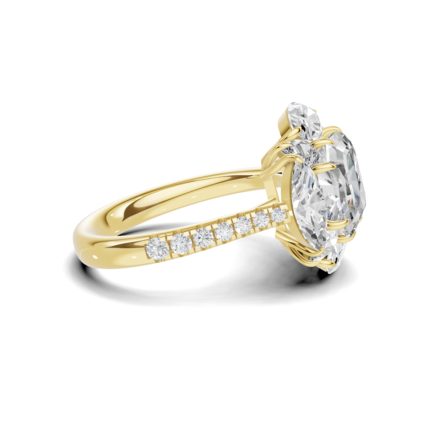 Luxe Grand Cluster Statement Ring