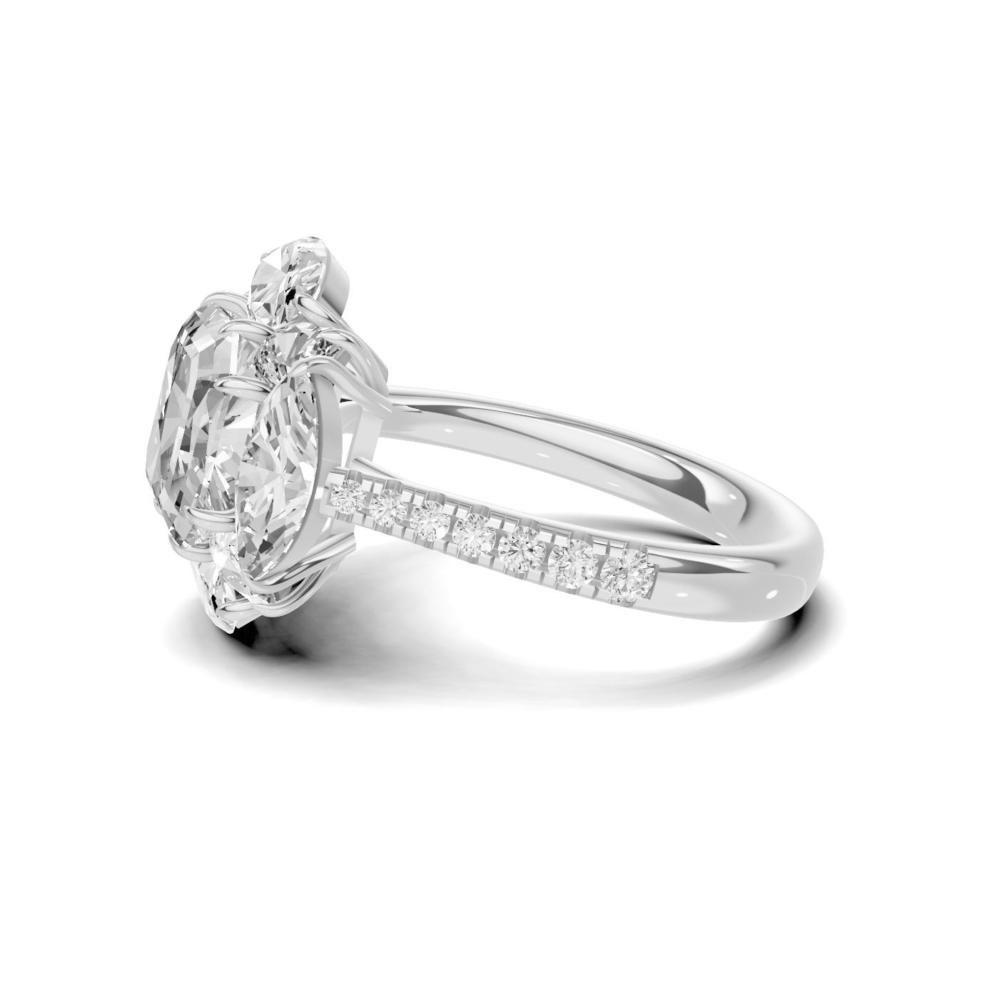 Luxe Grand Cluster Statement Ring