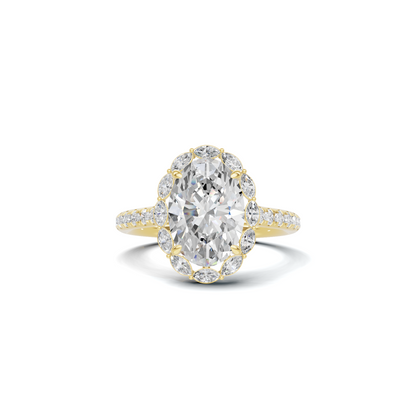 Luxe Halo Accent Ring