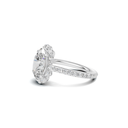 Luxe Halo Accent Ring