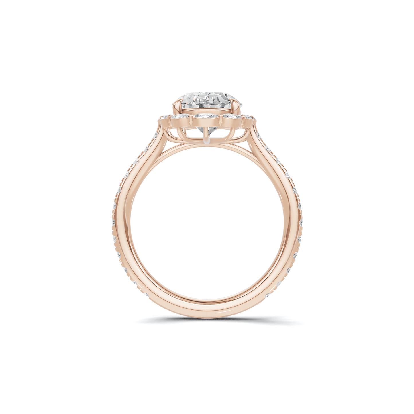 Luxe Halo Accent Ring