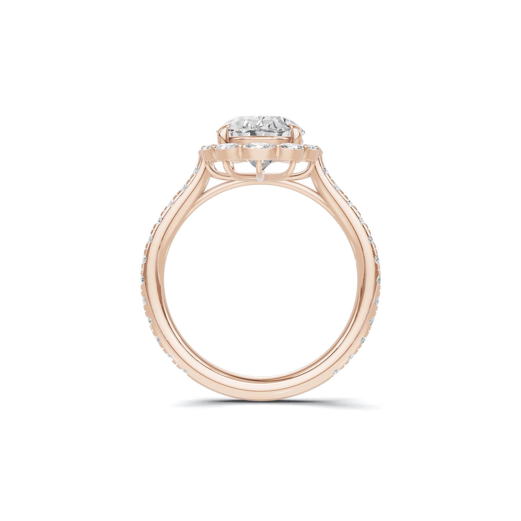 Luxe Halo Accent Ring