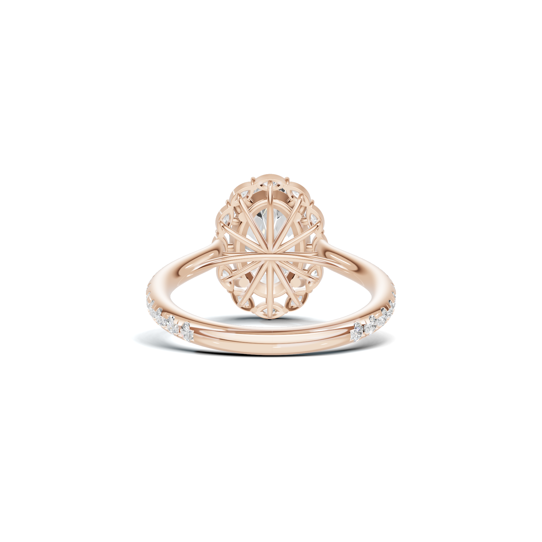 Luxe Halo Accent Ring
