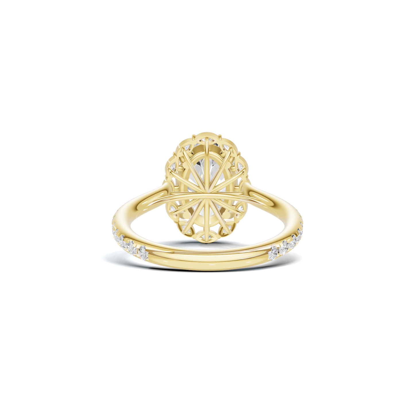 Luxe Halo Accent Ring