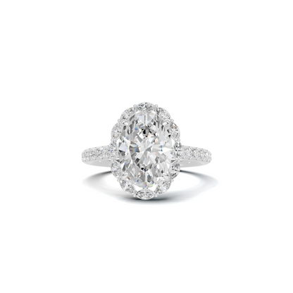 Luxe Halo Accent Ring