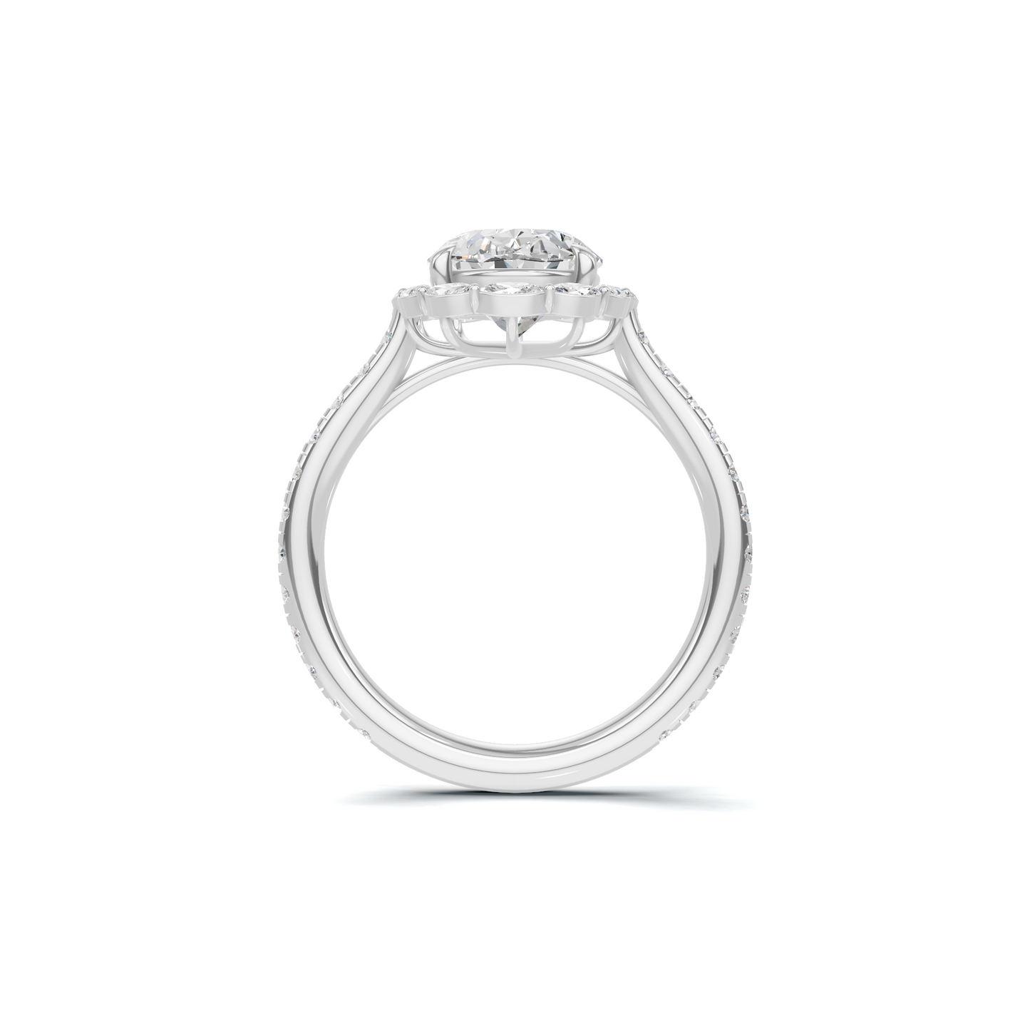 Luxe Halo Accent Ring