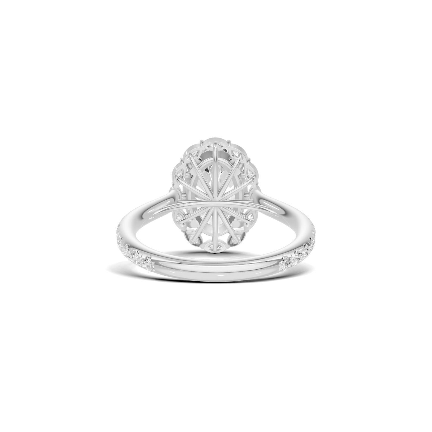 Luxe Halo Accent Ring