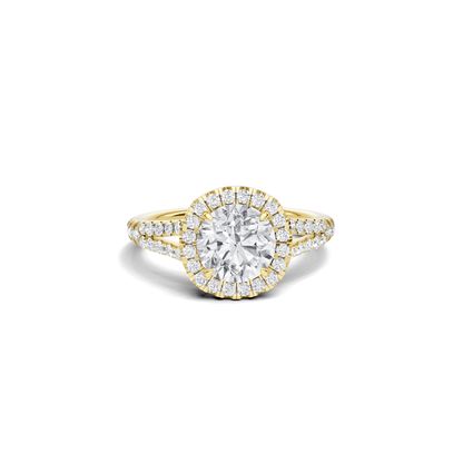 Luxe Halo Split Ring