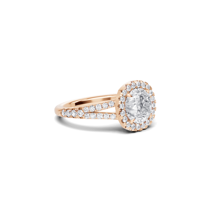 Luxe Halo Split Ring