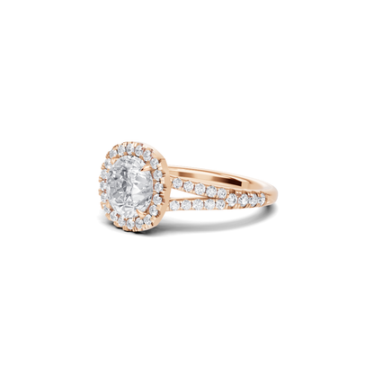 Luxe Halo Split Ring