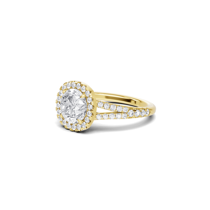 Luxe Halo Split Ring