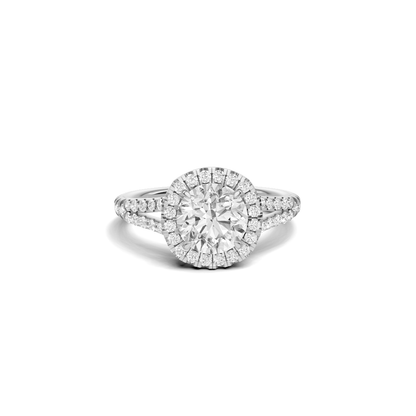 Luxe Halo Split Ring