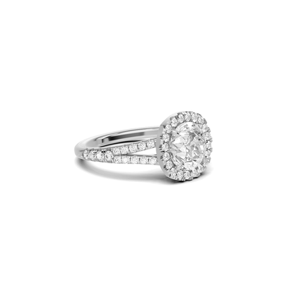Luxe Halo Split Ring