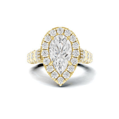 Luxe Halo Statement Ring