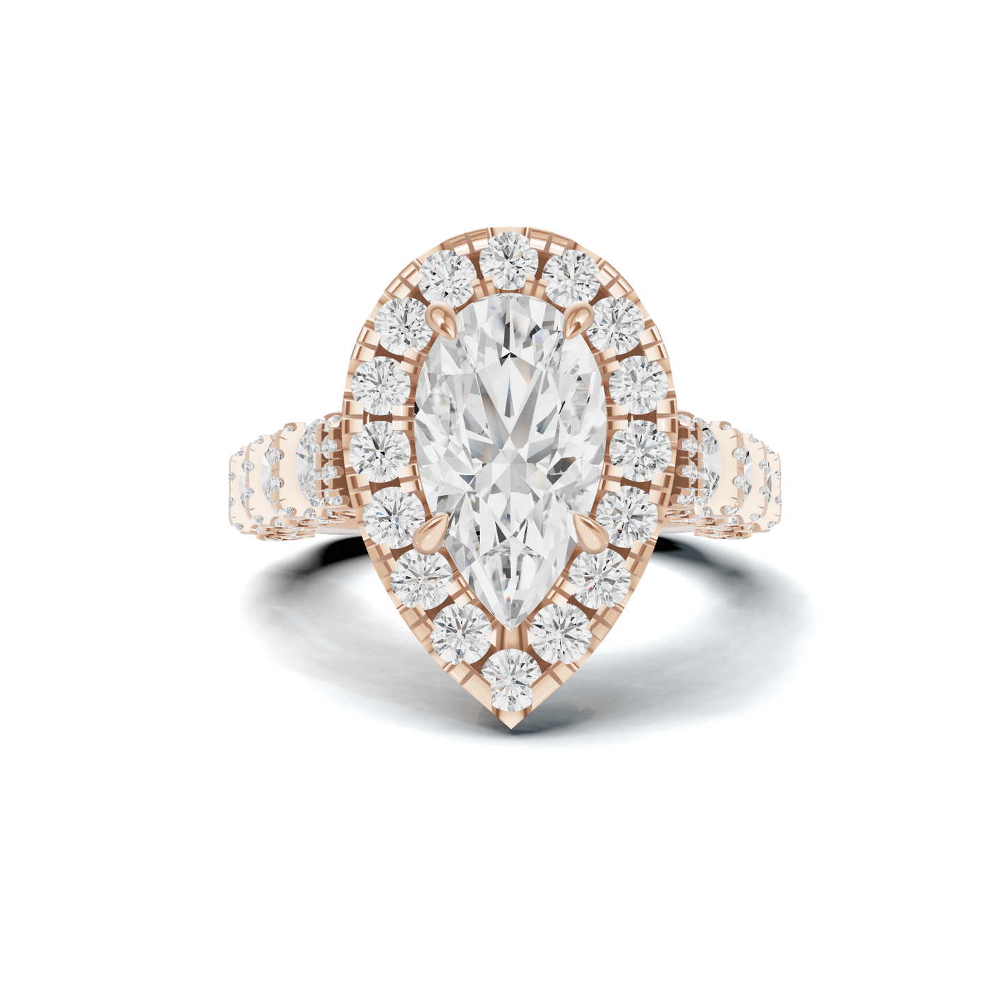 Luxe Halo Statement Ring