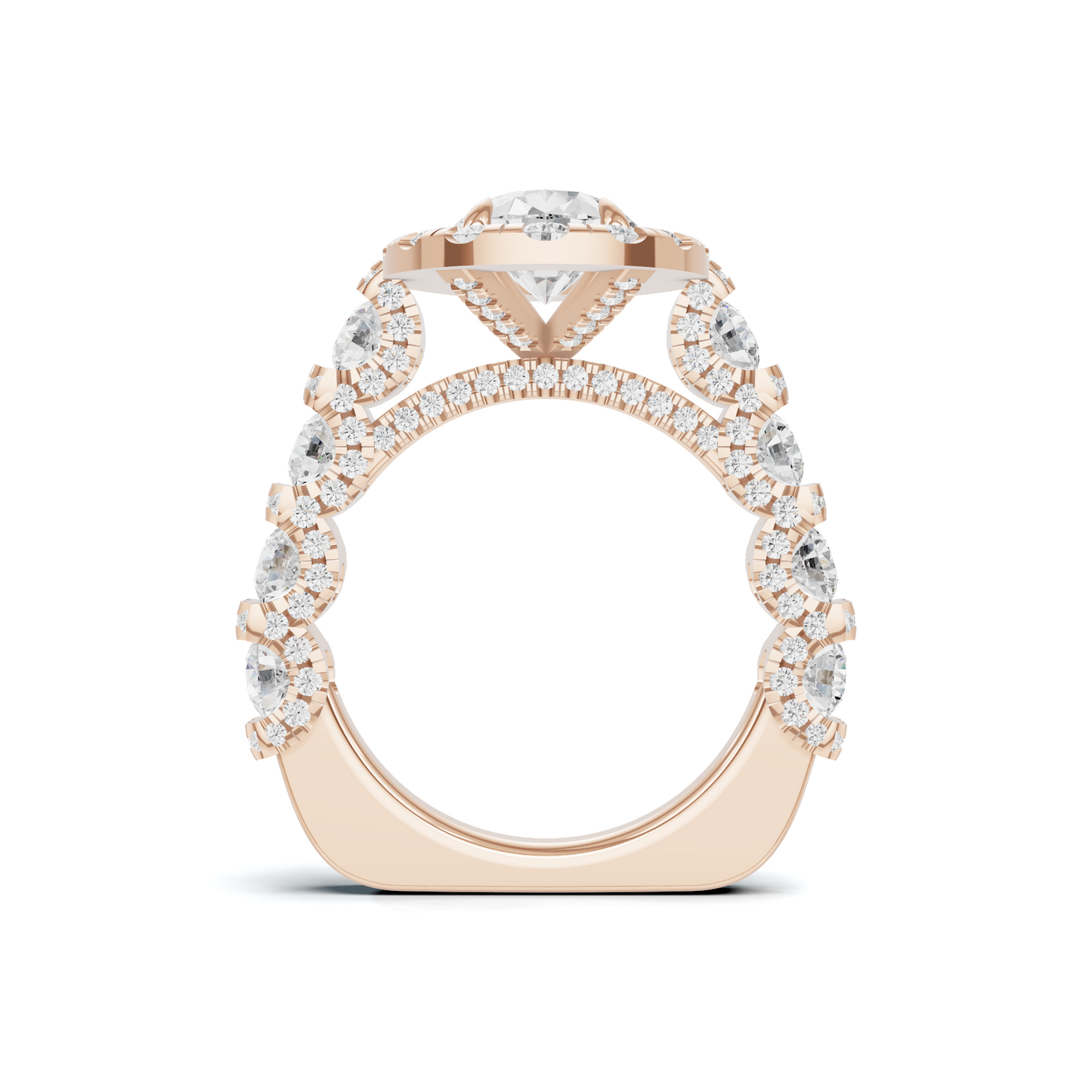 Luxe Halo Statement Ring