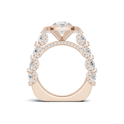 Luxe Halo Statement Ring