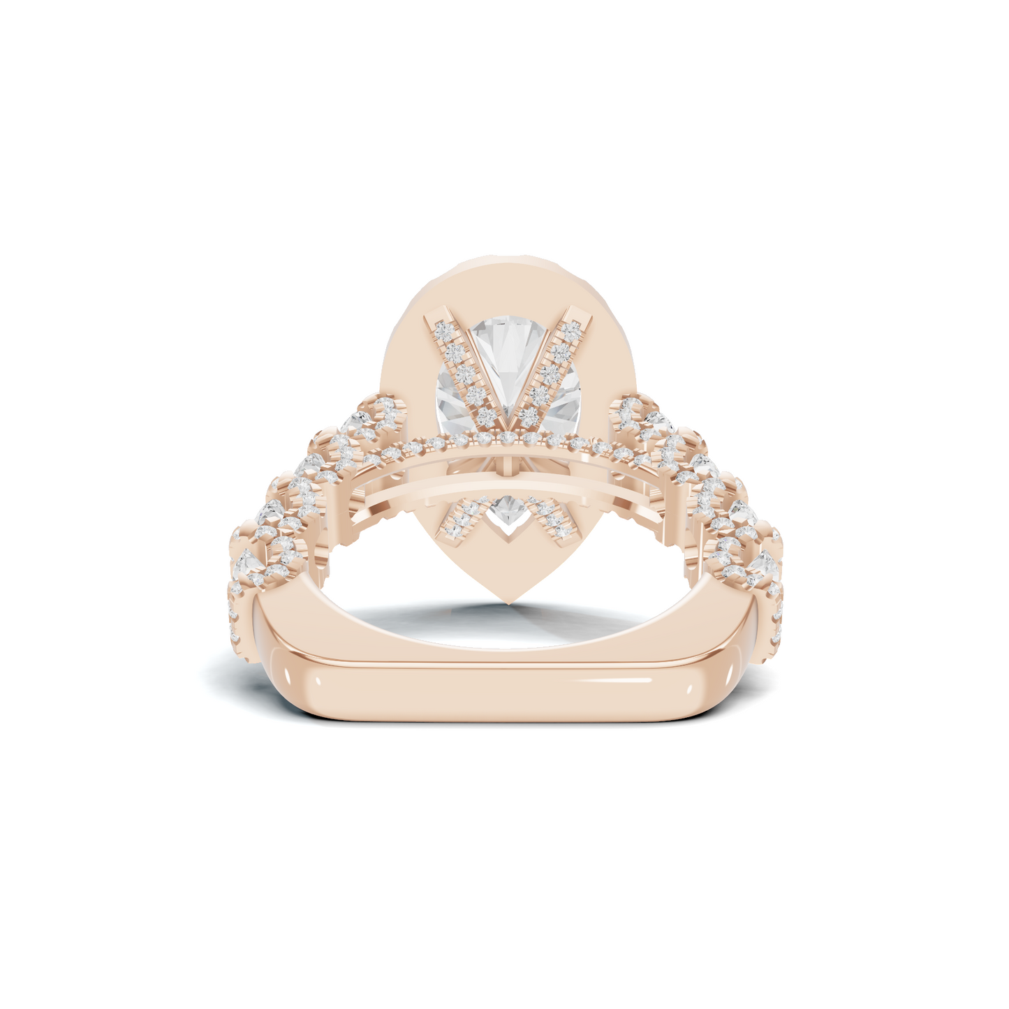 Luxe Halo Statement Ring