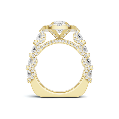 Luxe Halo Statement Ring