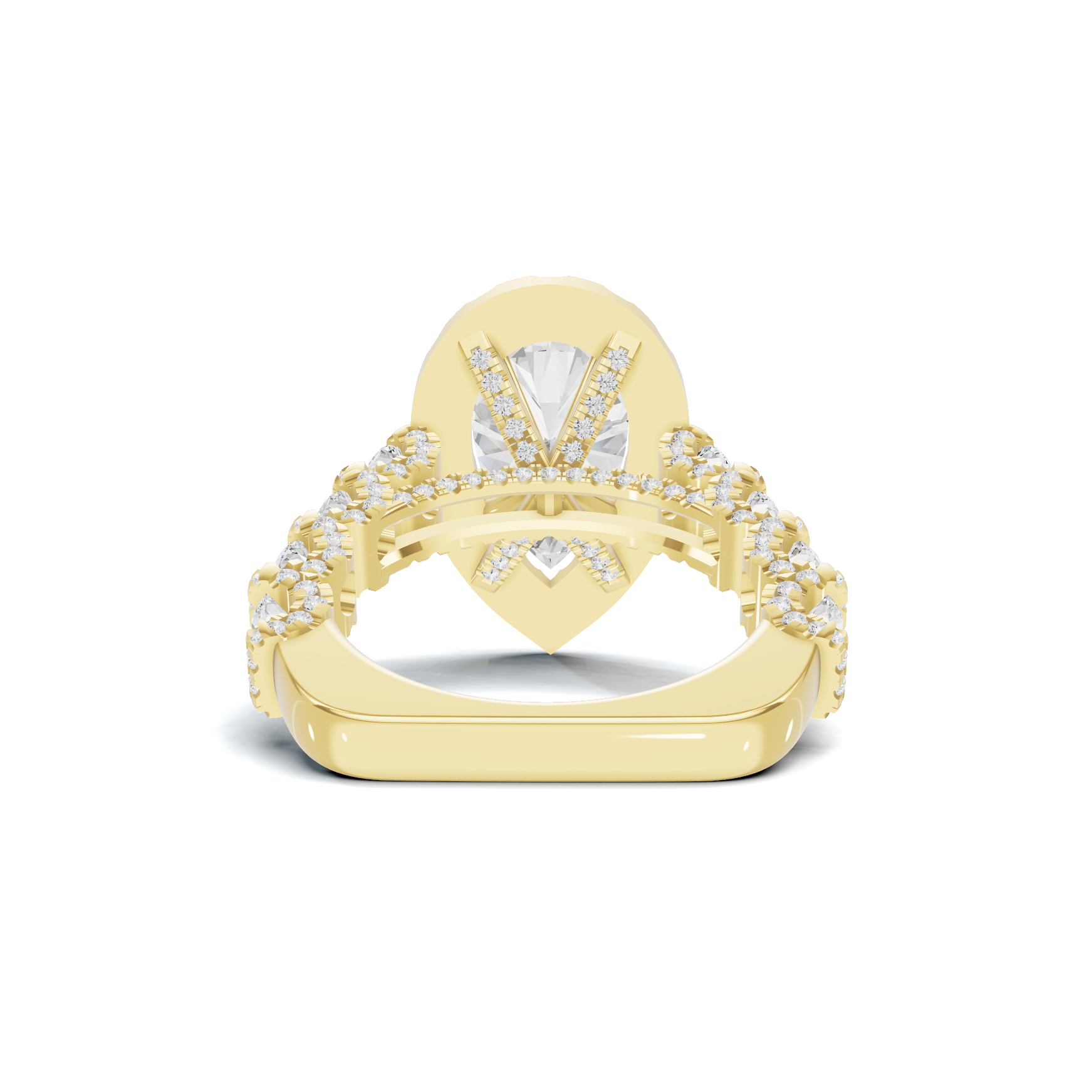 Luxe Halo Statement Ring