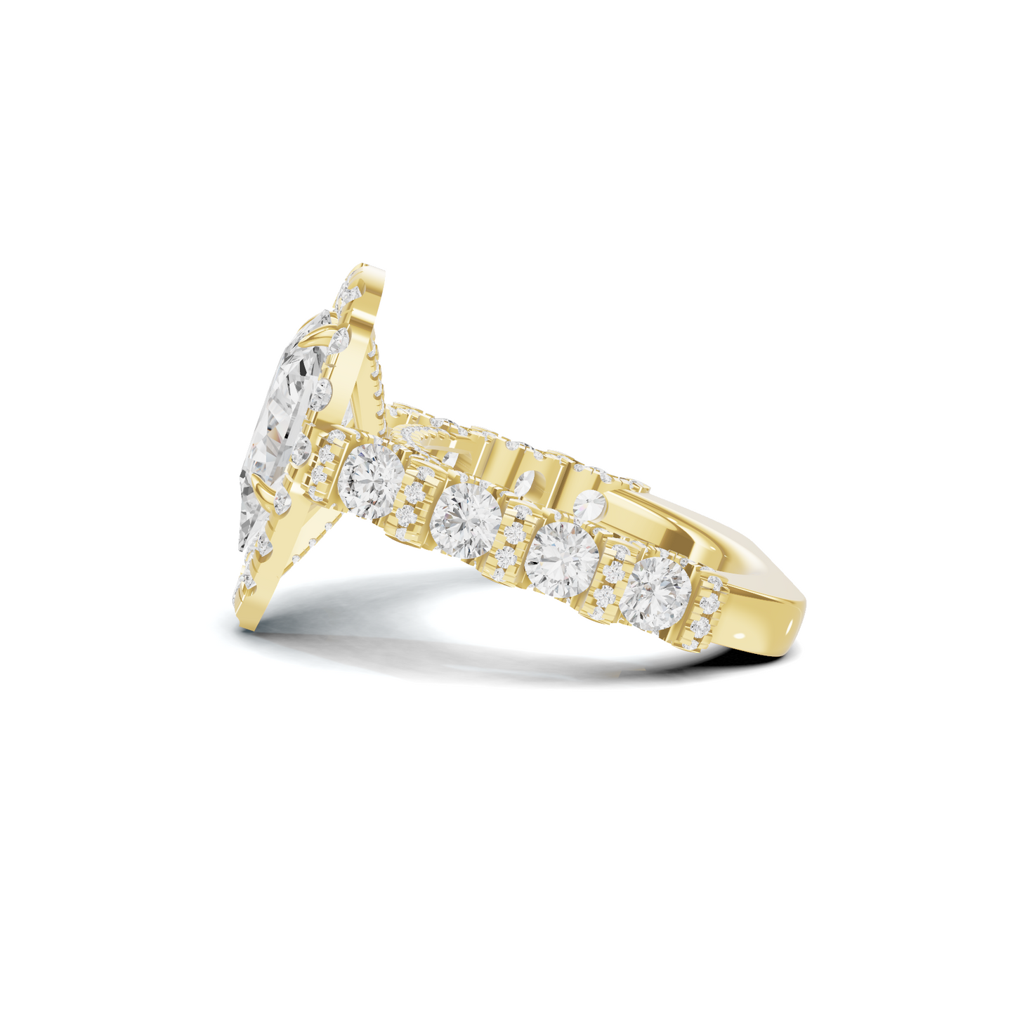 Luxe Halo Statement Ring