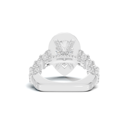 Luxe Halo Statement Ring