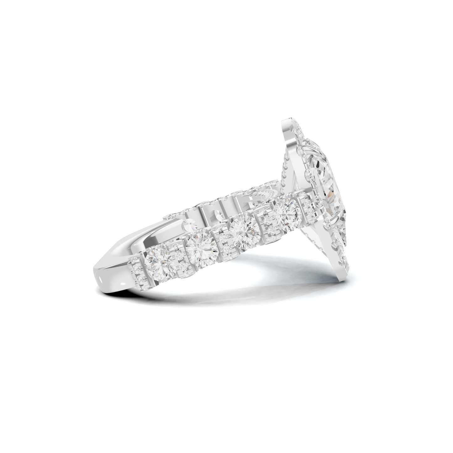 Luxe Halo Statement Ring