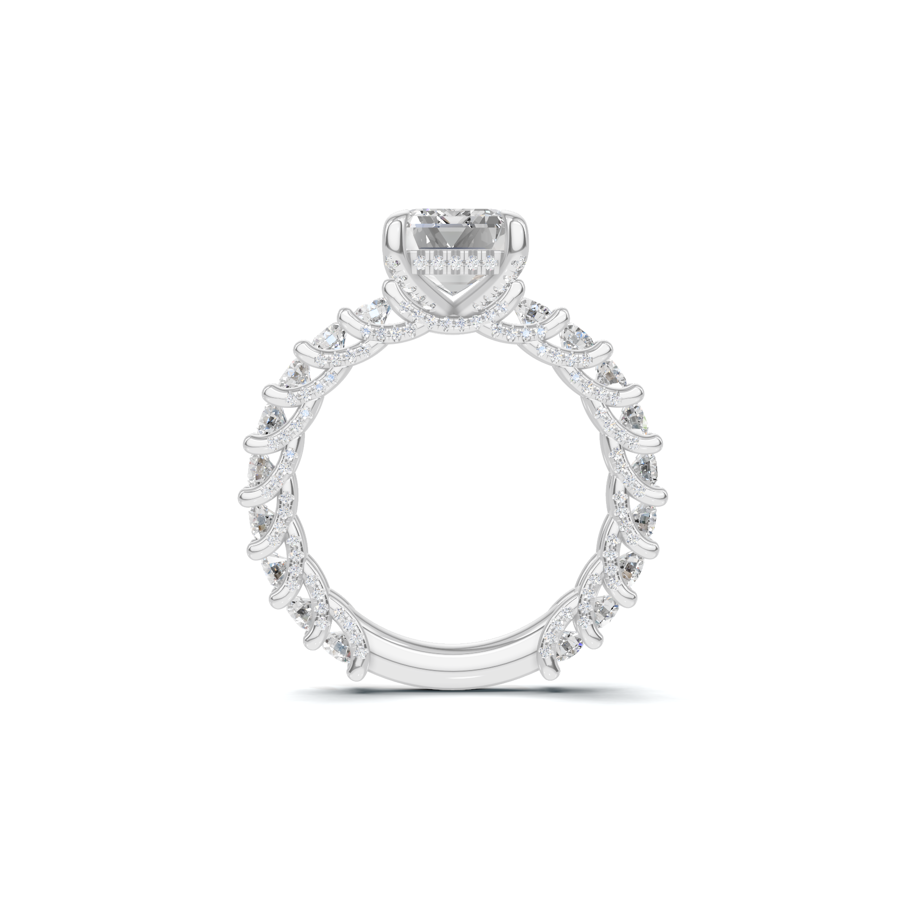 Luxe Luxe Pave Statement Ring