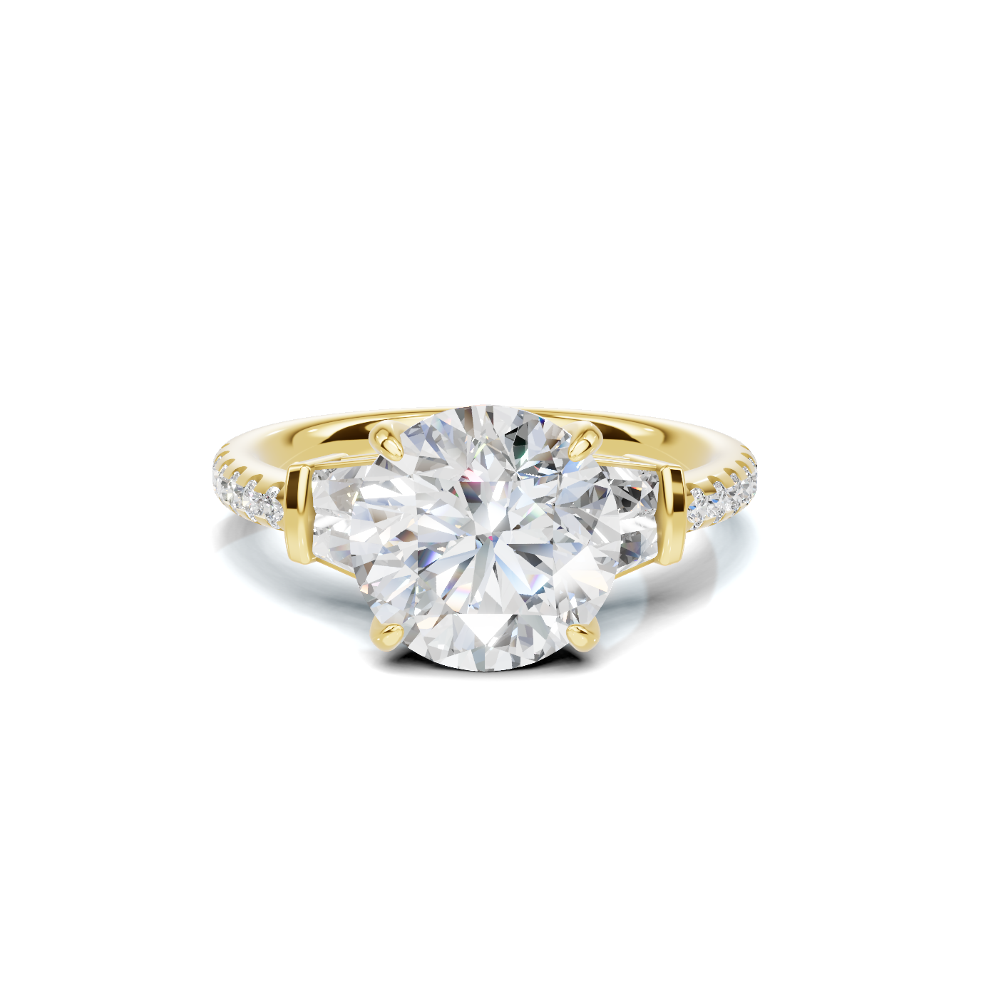 Luxe Luxe Three Stone Ring