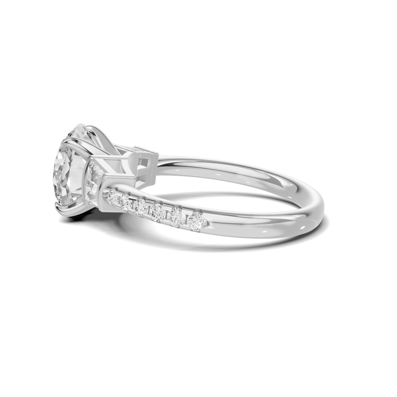 Luxe Luxe Three Stone Ring
