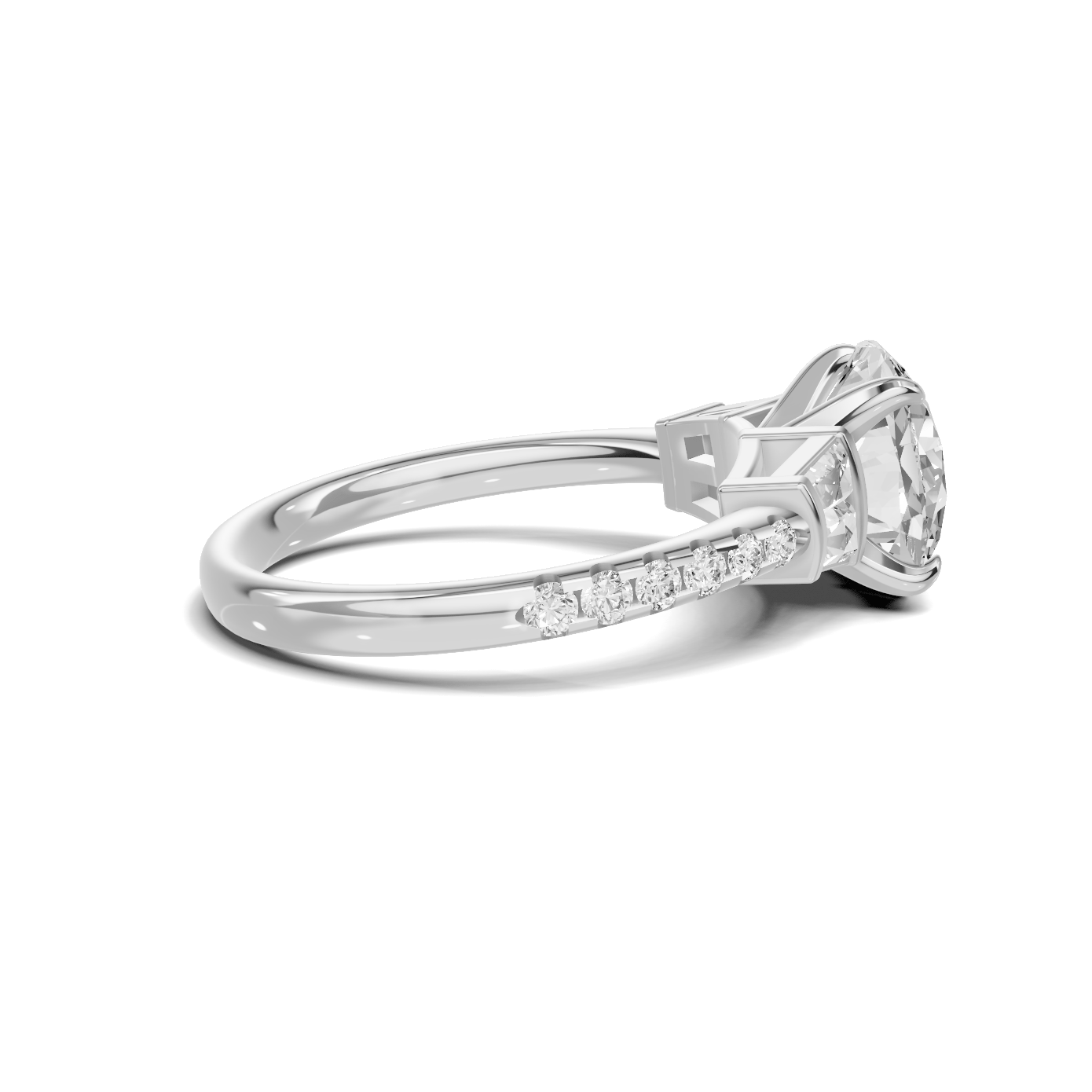 Luxe Luxe Three Stone Ring