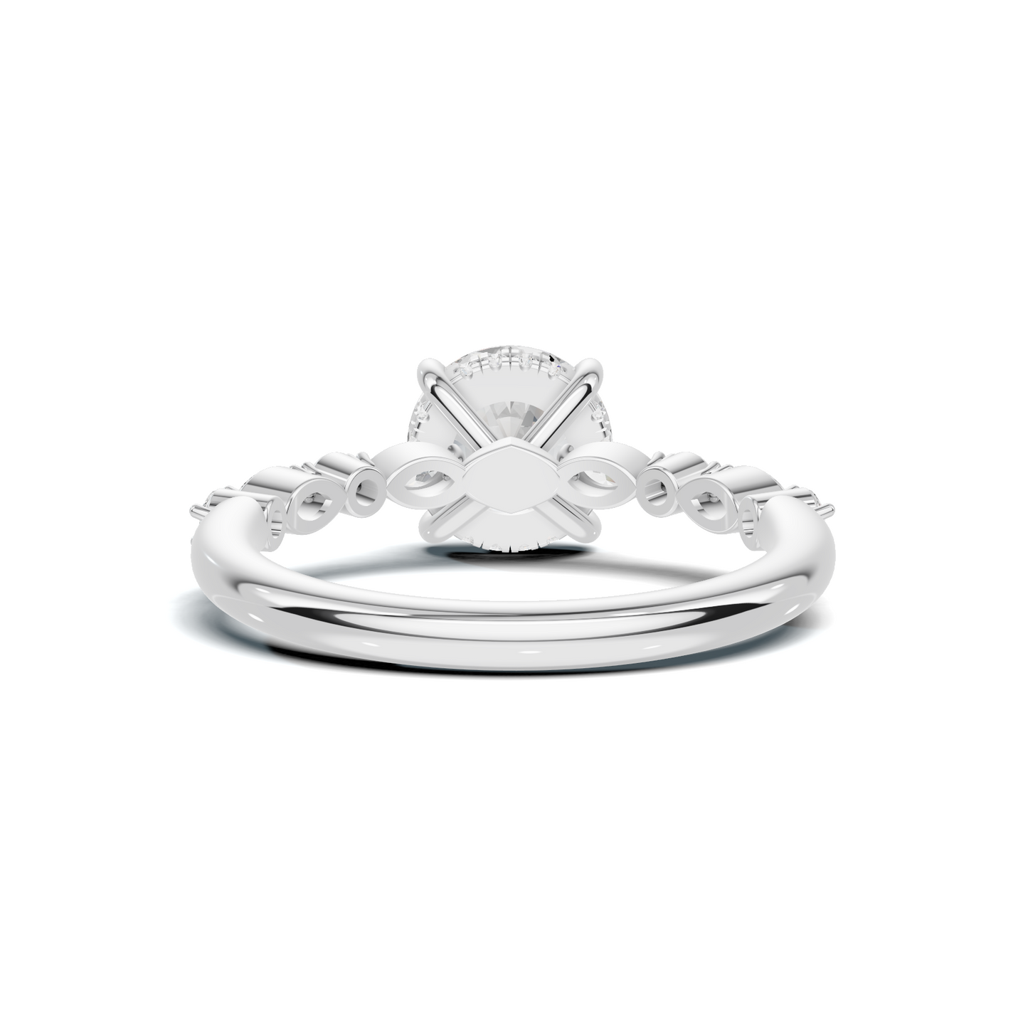 Luxe Marquise Accent Side Ring