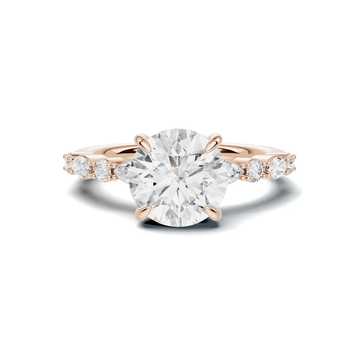 Luxe Marquise Accent Side Ring