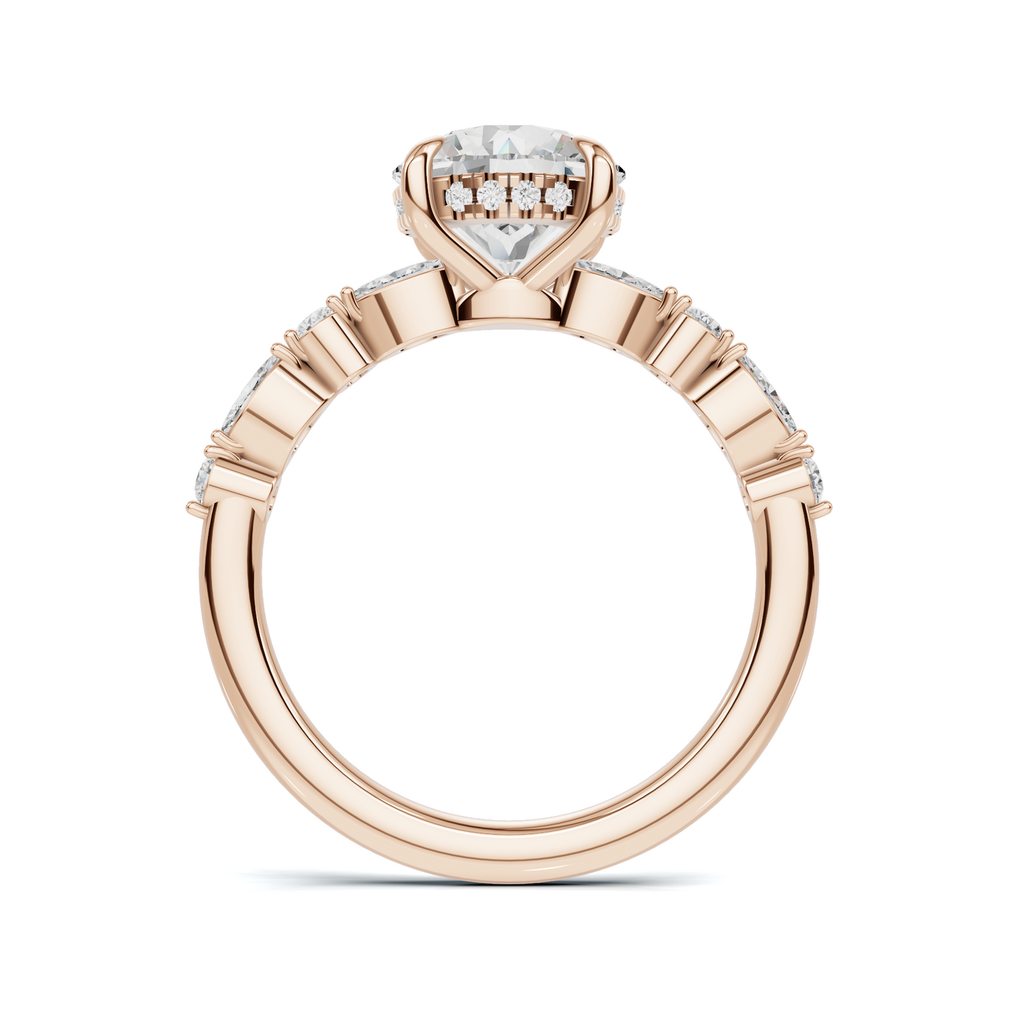 Luxe Marquise Accent Side Ring