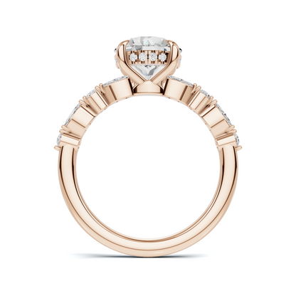 Luxe Marquise Accent Side Ring