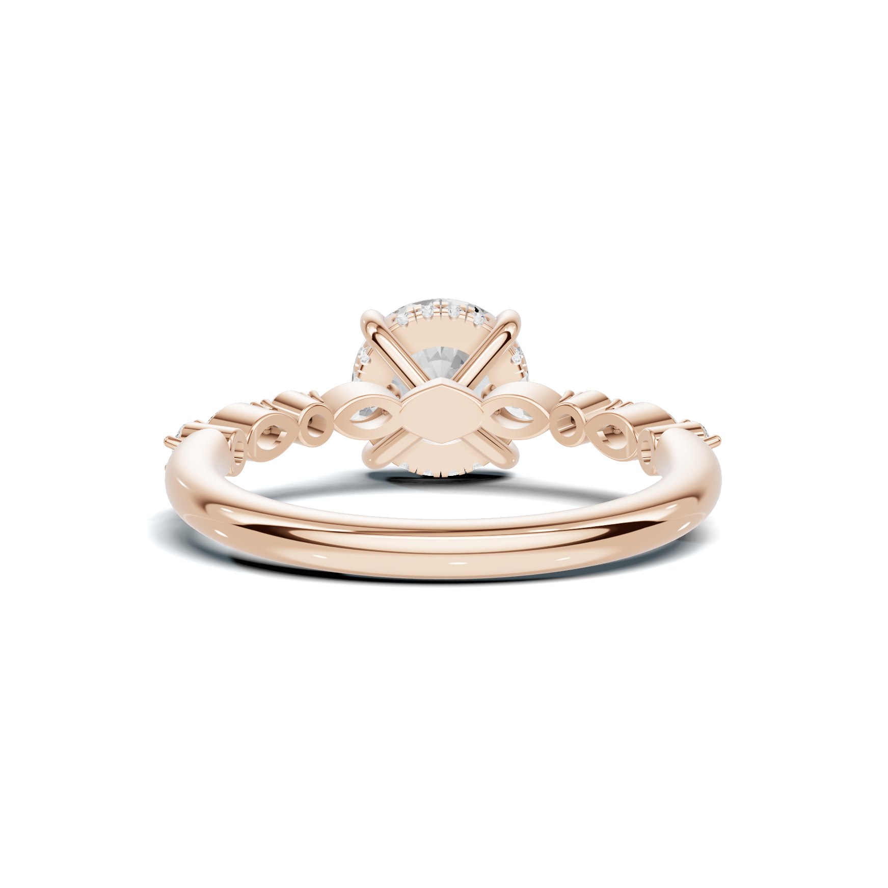 Luxe Marquise Accent Side Ring