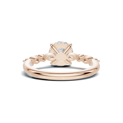 Luxe Marquise Accent Side Ring