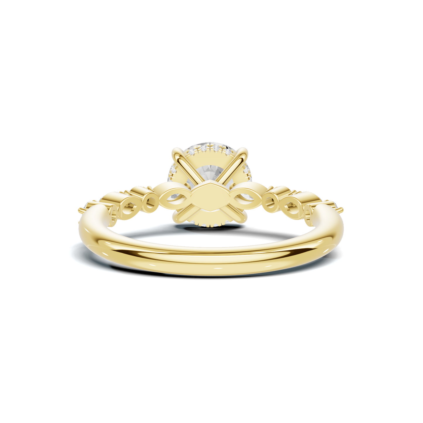 Luxe Marquise Accent Side Ring