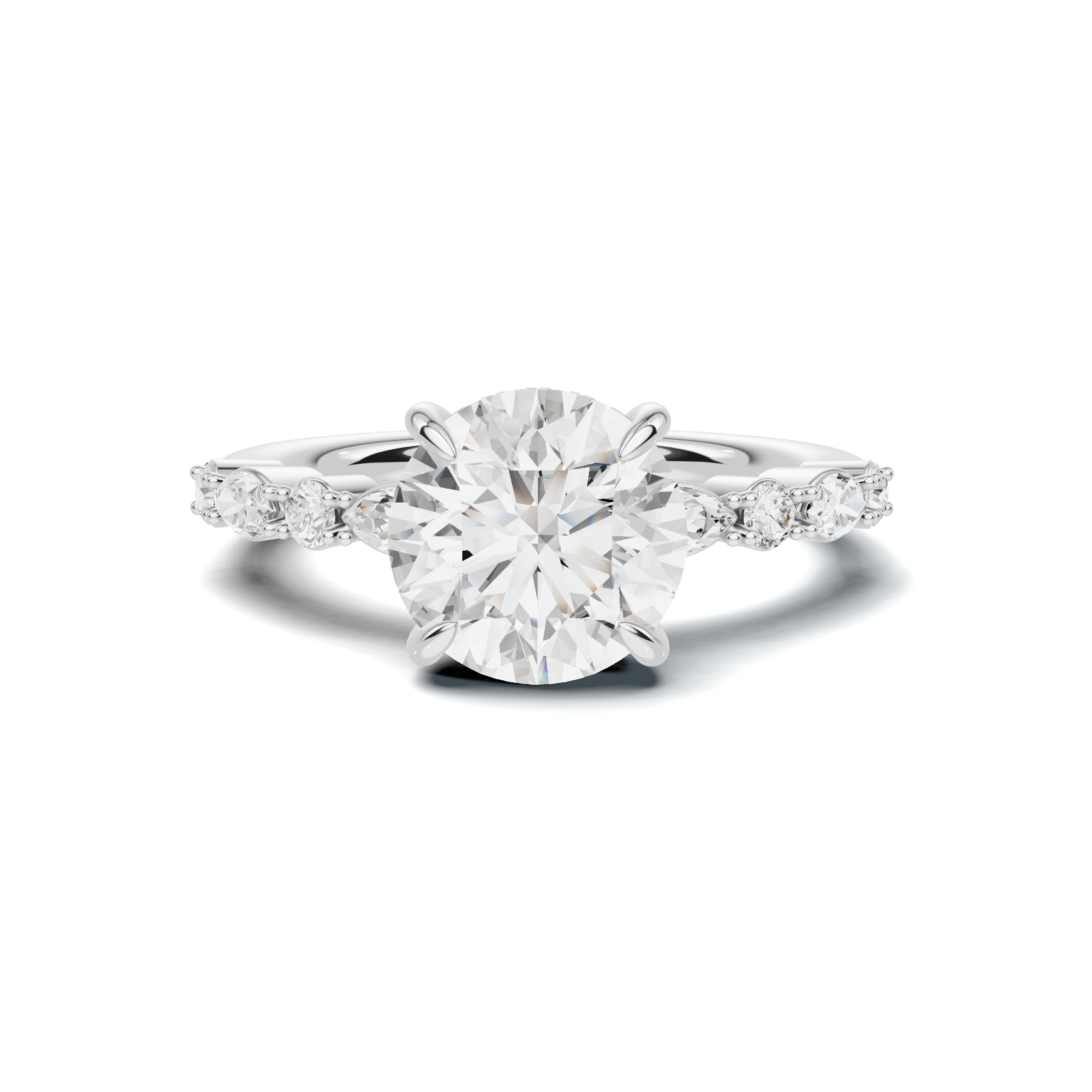 Luxe Marquise Accent Side Ring