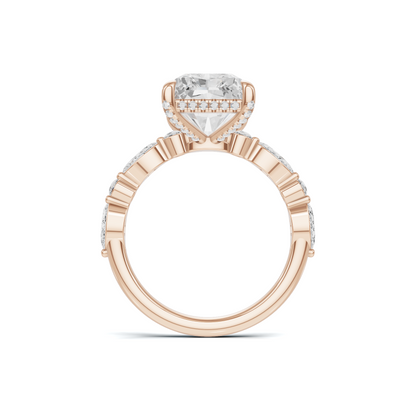 Luxe Marquise Accent Statement Ring