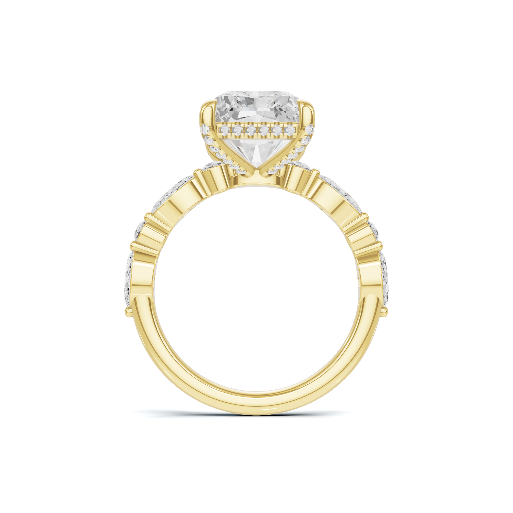 Luxe Marquise Accent Statement Ring