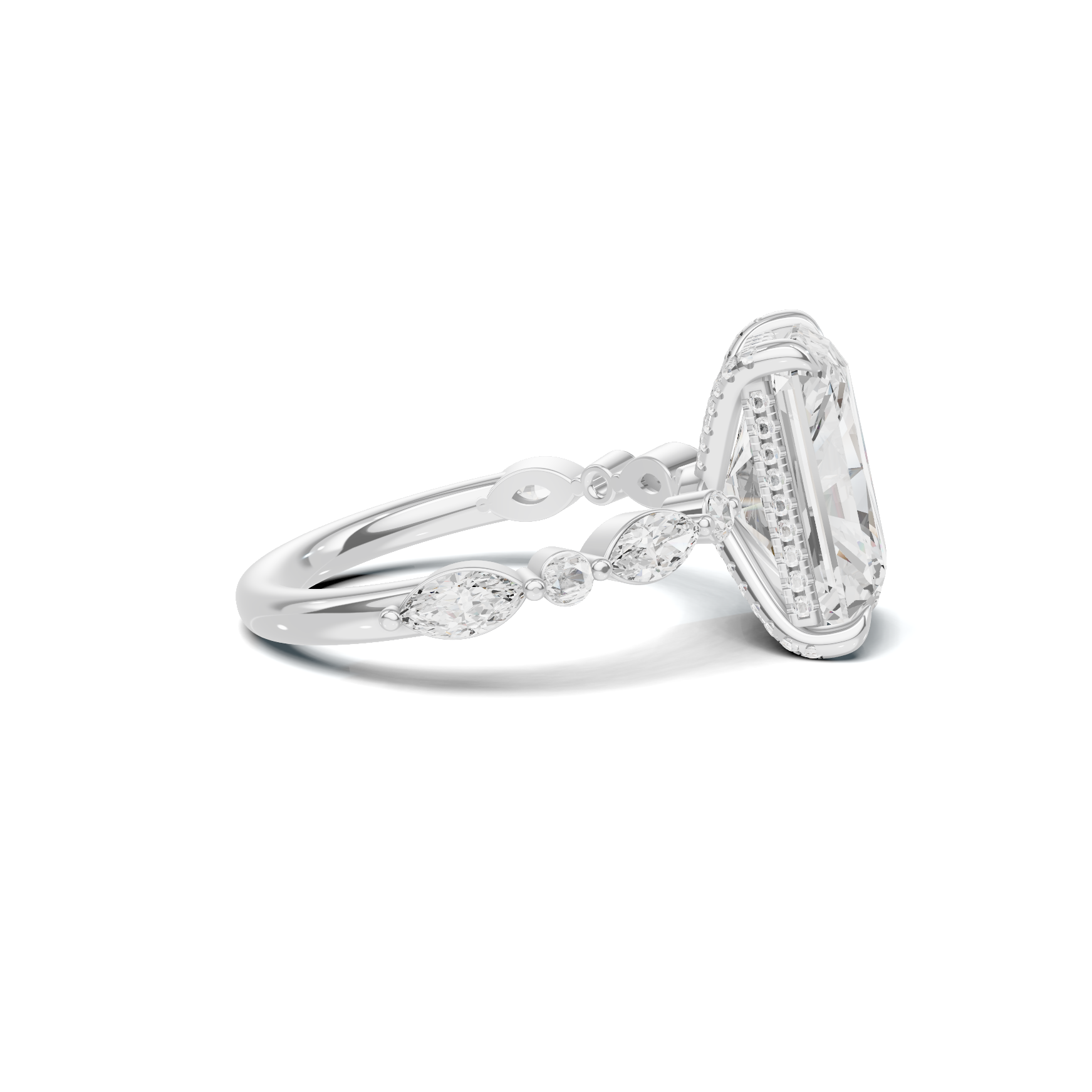 Luxe Marquise Accent Statement Ring