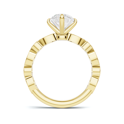 Luxe Marquise Accented Statement Ring