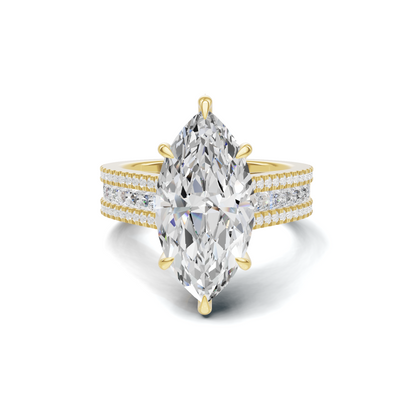 Luxe Marquise Pave Ring