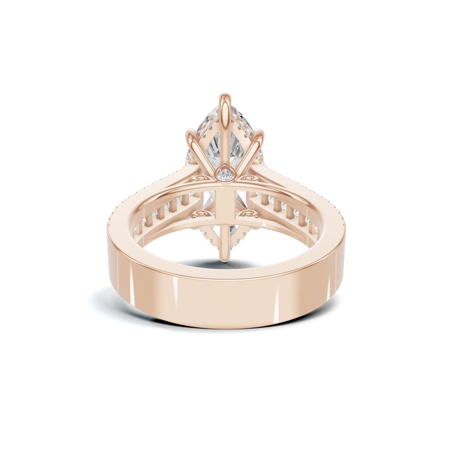 Luxe Marquise Pave Ring