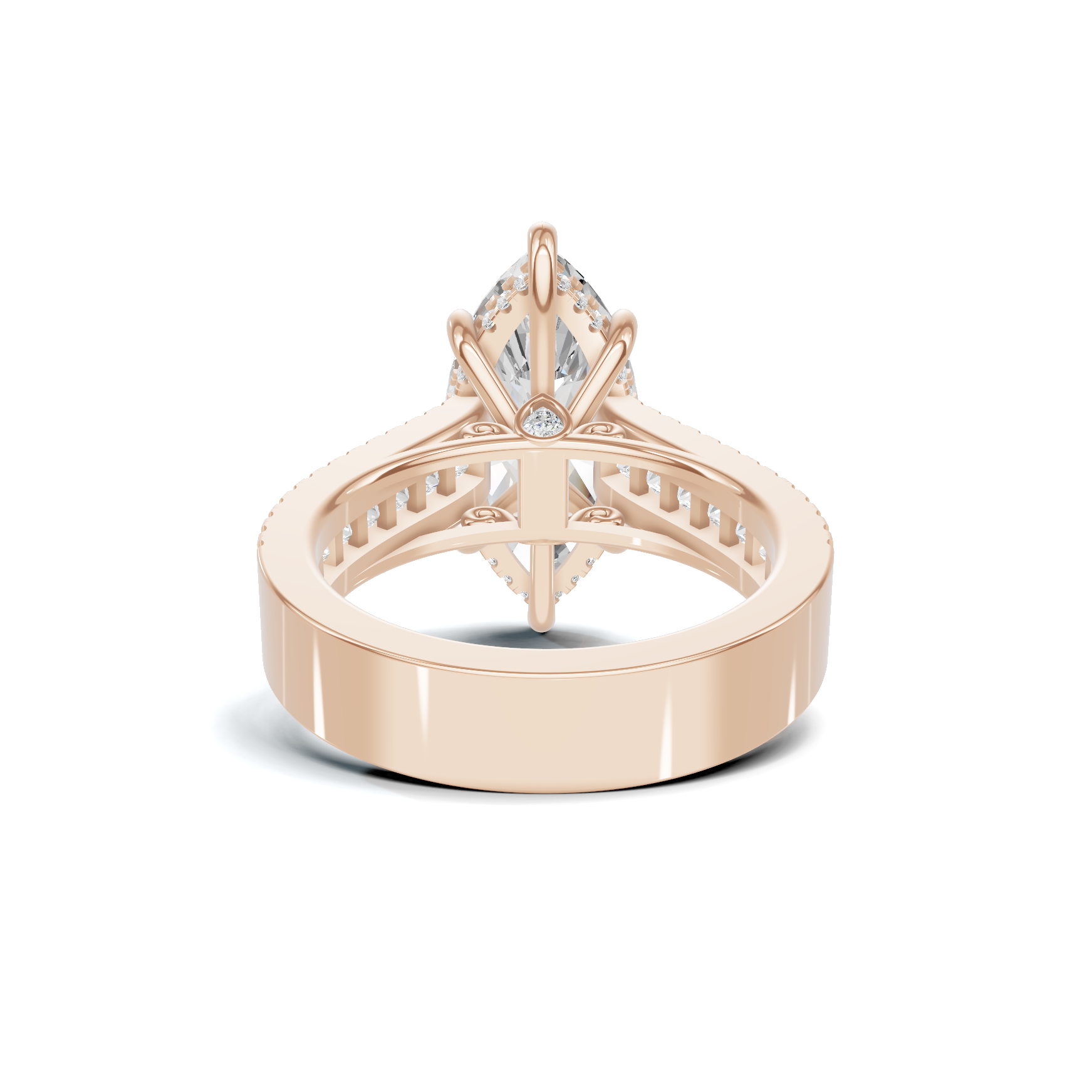 Luxe Marquise Pave Ring