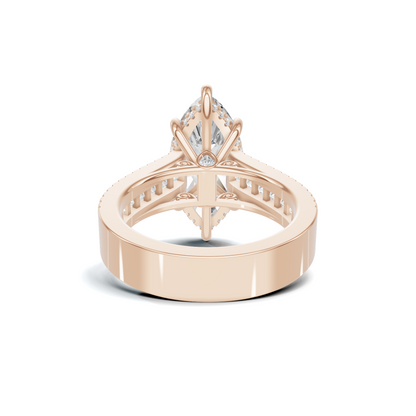 Luxe Marquise Pave Ring