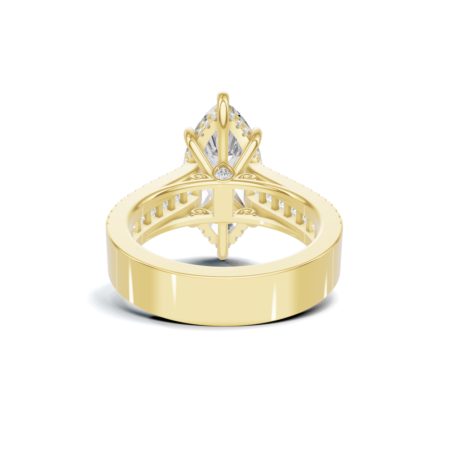 Luxe Marquise Pave Ring