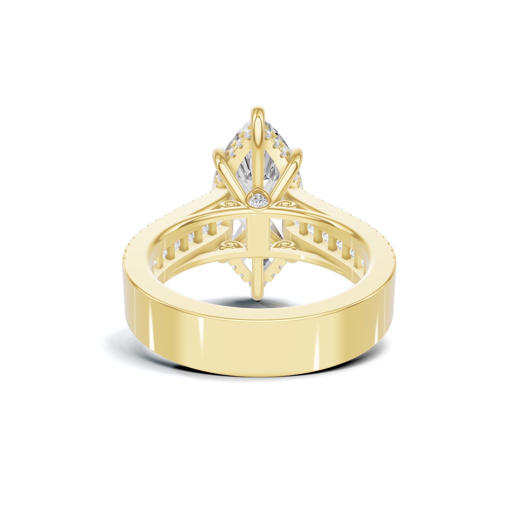 Luxe Marquise Pave Ring